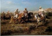 Arab or Arabic people and life. Orientalism oil paintings 11